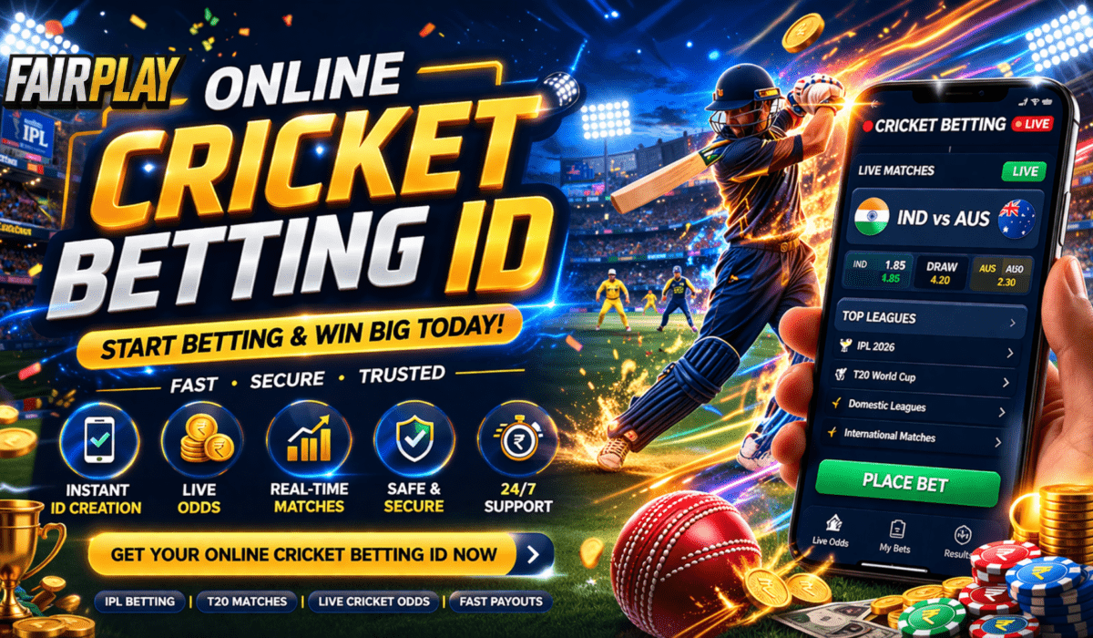 online cricket betting id